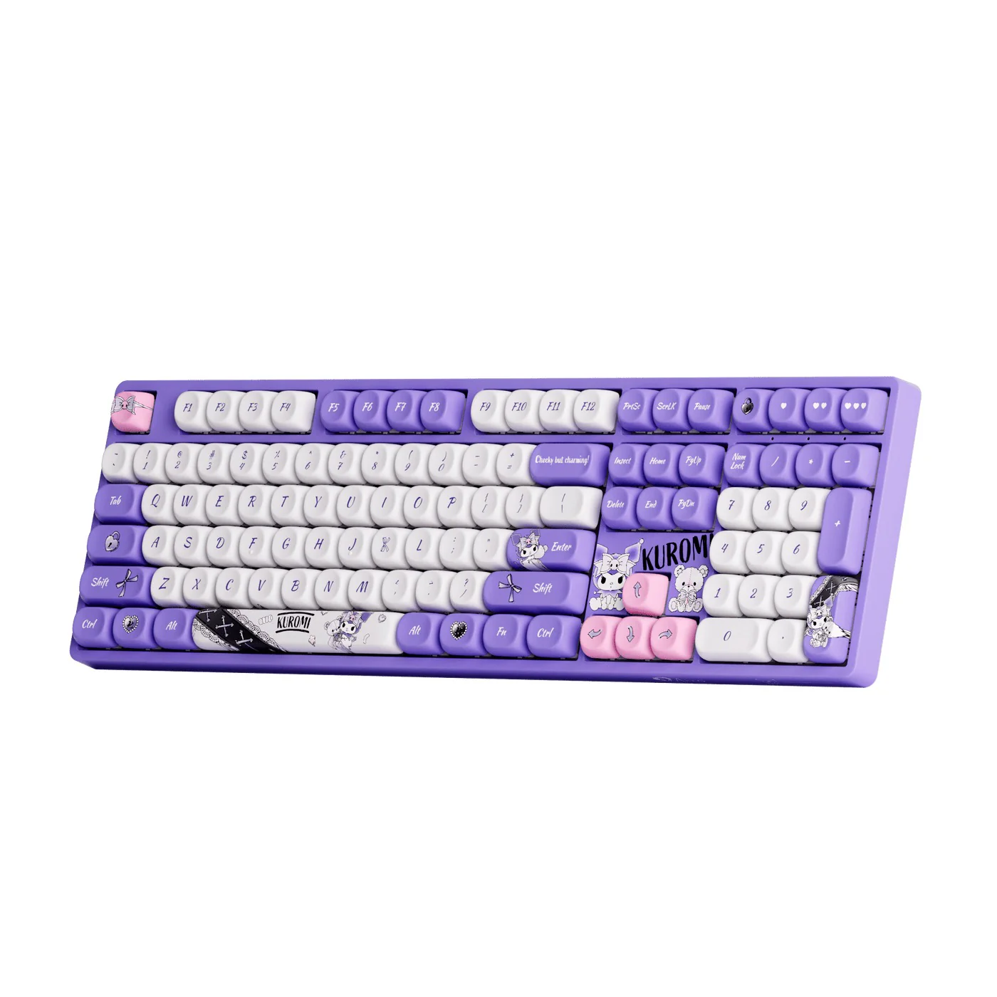 Akko Kuromi 5108B Plus Multi-Mode RGB Hot-Swappable Mechanical Keyboard (Akko TTC Gold Pink Switch, Akko V3 Piano Pro) - Image 8
