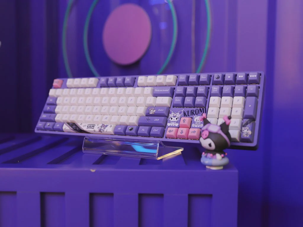 Akko Kuromi 5108B Plus Multi-Modes RGB Hot-Swappable Mechanical Keyboard (Akko CS Crystal) - Image 15