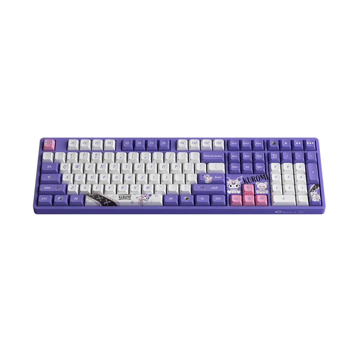 Akko Kuromi 5108B Plus Multi-Modes RGB Hot-Swappable Mechanical Keyboard (Akko CS Crystal) - Image 4