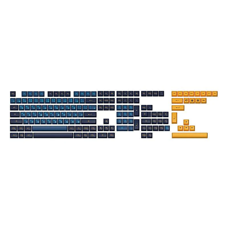 AKKO Macaw Hiragana Version PBT Keycaps Set ASA 158 Keys - Image 3