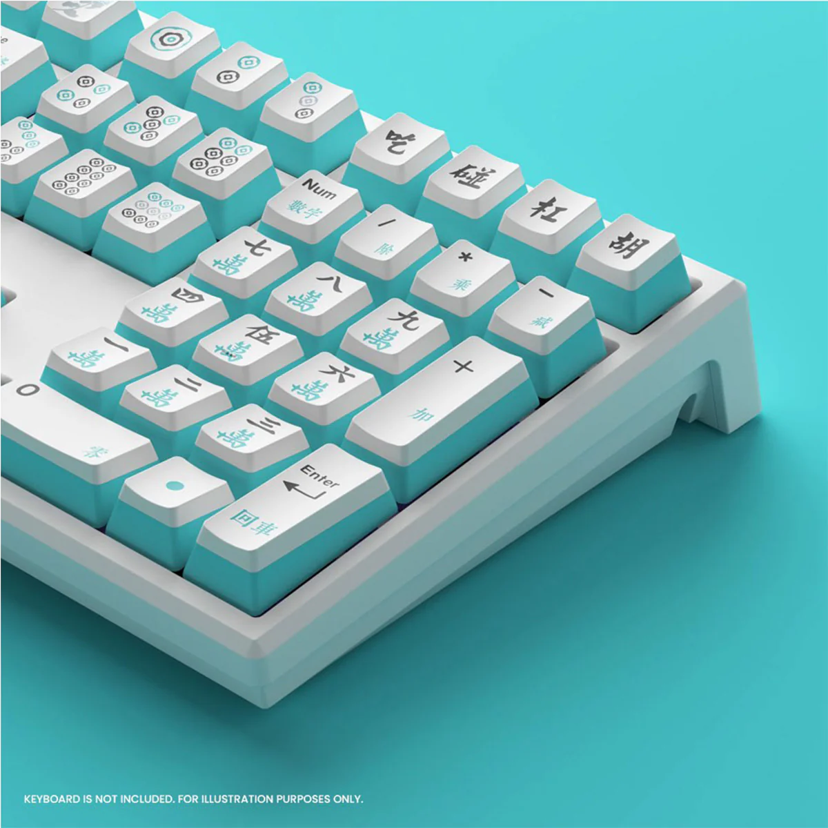 Akko Mahjong Keycap Set 108-Keys - Image 2