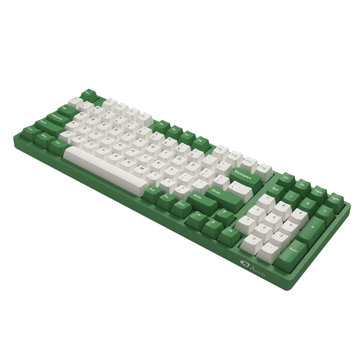 Akko Matcha Red Bean 3098S Wired RGB Hot-Swappable Mechanical Keyboard (Akko V3 Cream Yellow Pro Switch) - Image 4