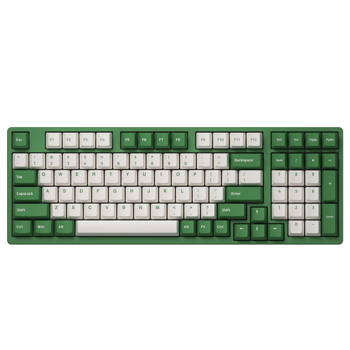 Akko Matcha Red Bean 3098S Wired RGB Hot-Swappable Mechanical Keyboard (Akko V3 Cream Yellow Pro Switch) - Image 8
