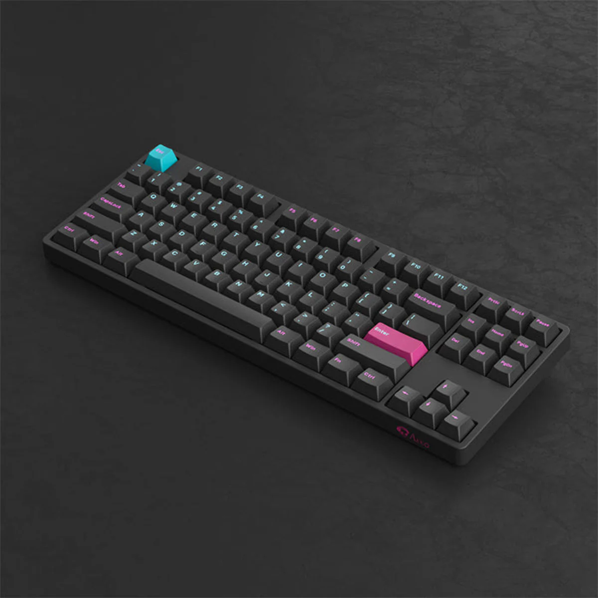 Akko Midnight 5087S VIA QMK Wired RGB Hot-Swappable Mechanical Keyboard (Akko V3 Cream Yellow Pro) - Image 3