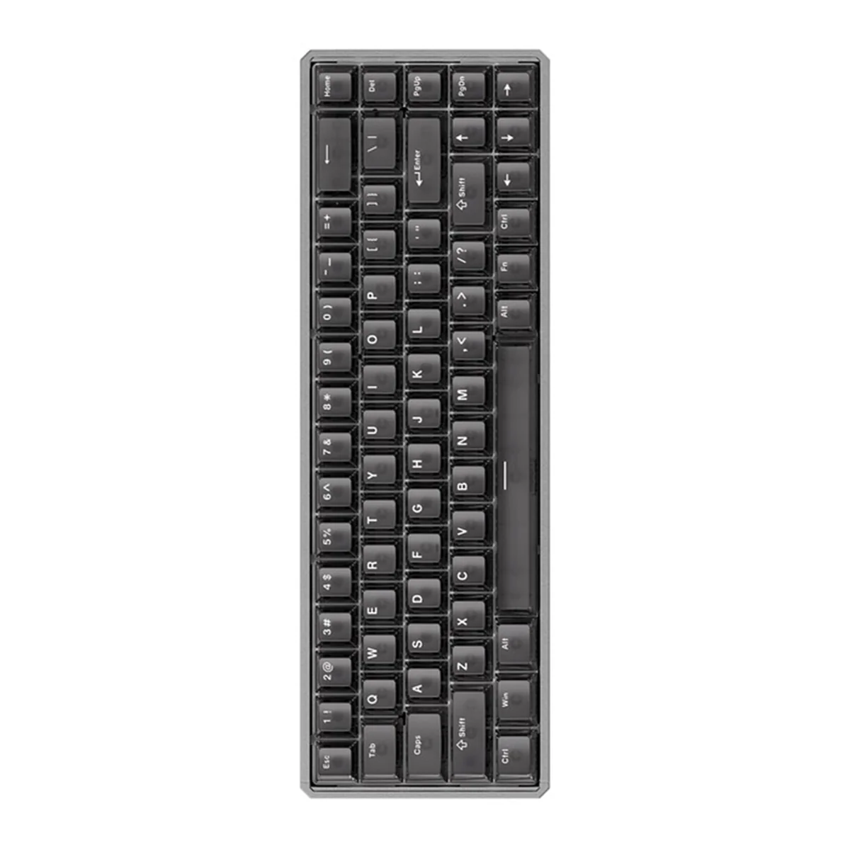 Akko MOD68 HE Aluminum Case Wired ARGB Magnetic Keyboard (Black Transparent) (Akko AstroAim Magnetic Switch) (02N-02I-02W-02G-02L-02K) - Image 5
