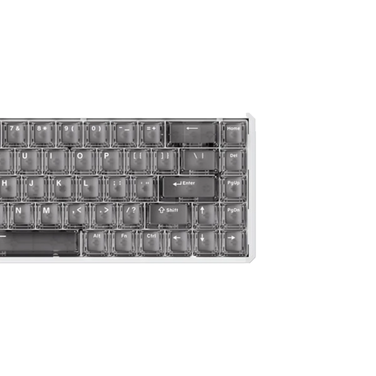 Akko MOD68 HE Aluminum Case Wired ARGB Magnetic Keyboard (Gradient Hybrid White Transparent) (Akko AstroAim Magnetic Switch) (02O-02I-03B-02G-02M-02J) - Image 3