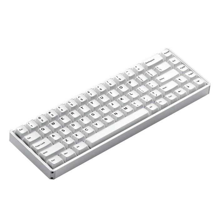 Akko MOD68 HE Aluminum Case Wired ARGB Magnetic Keyboard (Misty White) (Akko AstroAim Magnetic Switch) (02O-02I-00U-02G-02M-02J) - Image 4