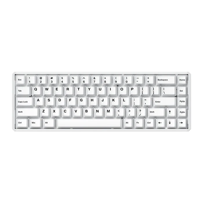 Akko MOD68 HE Aluminum Case Wired ARGB Magnetic Keyboard (Misty White) (Akko AstroAim Magnetic Switch) (02O-02I-00U-02G-02M-02J) - Image 9