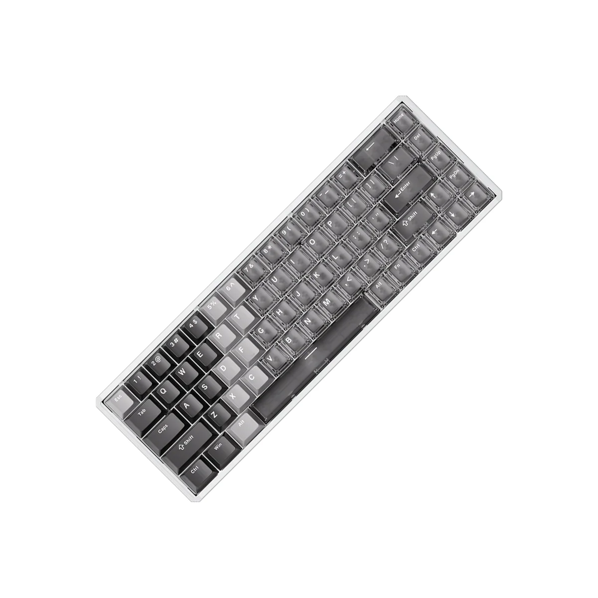 Akko MOD68 HE Aluminum Case Wireless ARGB Magnetic Keyboard (Gradient Hybrid White Transparent) (Akko AstroAim Magnetic Switch) (02O-02H-03B-02G-02M-02J) - Image 2