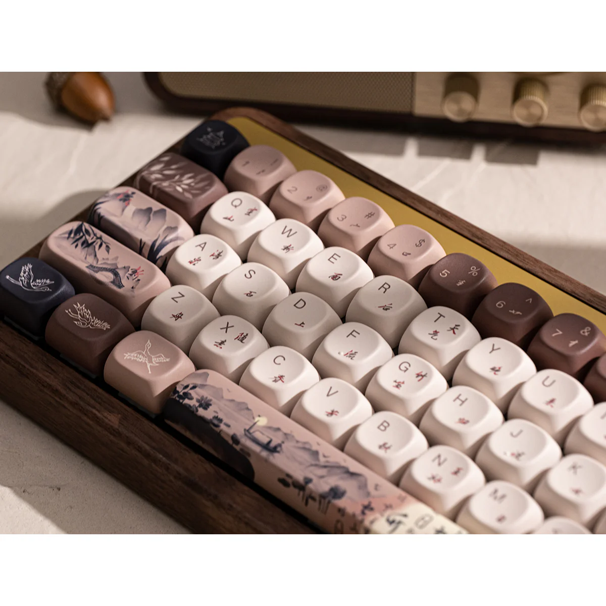 Akko Mountain Seclusion Keycap Set (MOA Profile 140 Keys, Cherry Profile 140 Keys) - Image 8