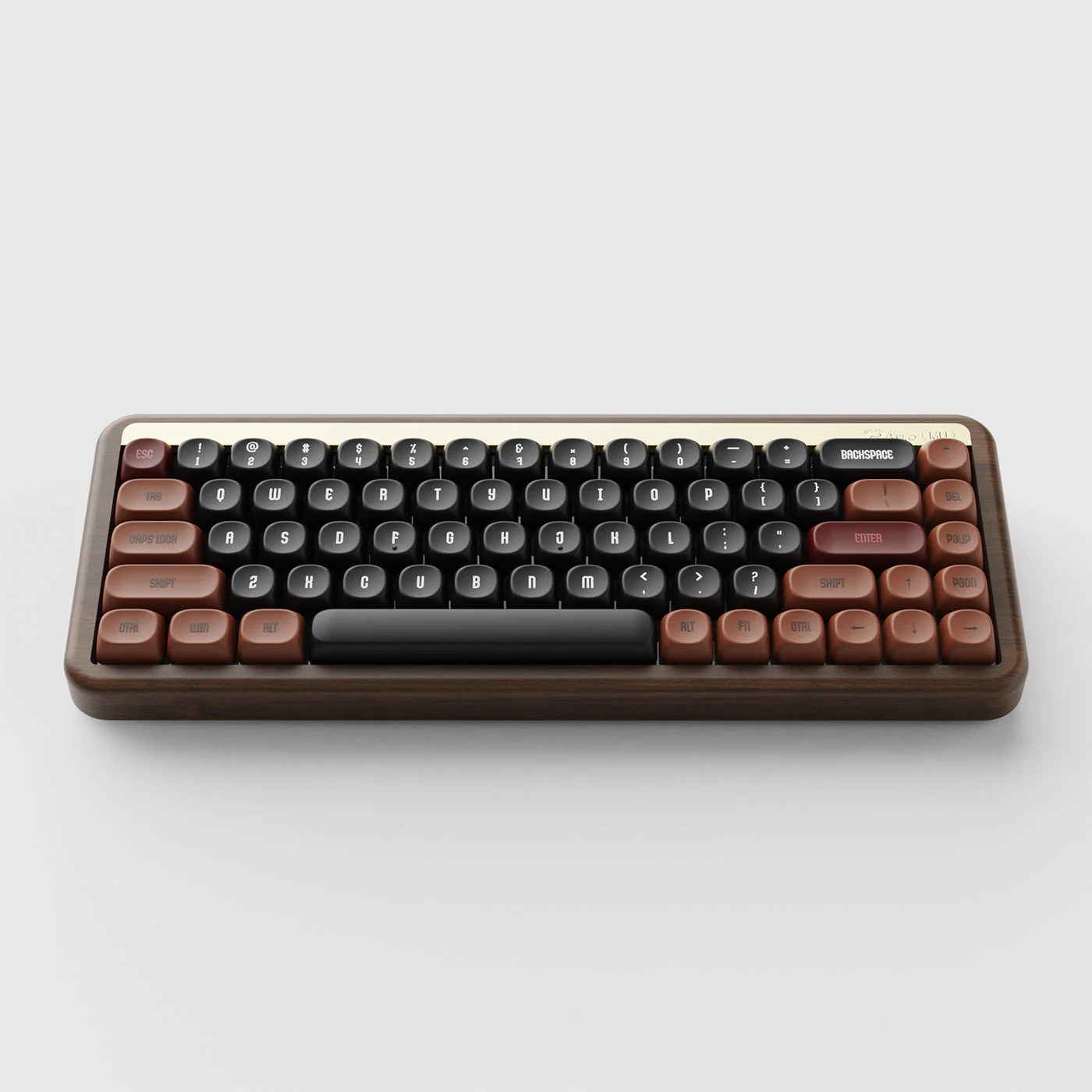 Akko MU01 Autumn Walnut Wood Case Multi-Mode RGB Hot-Swappable Mechanical Keyboard (Akko Rosewood Switch, Akko X TTC Demon Switch) - Image 8