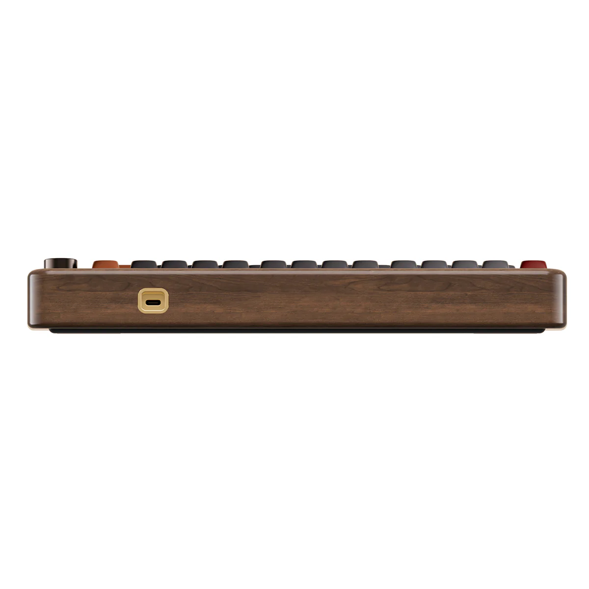 Akko MU02 Autumn Walnut Wood Case Multi-Mode RGB Hot-Swappable Mechanical Keyboard (Akko Rosewood Switch) - Image 11