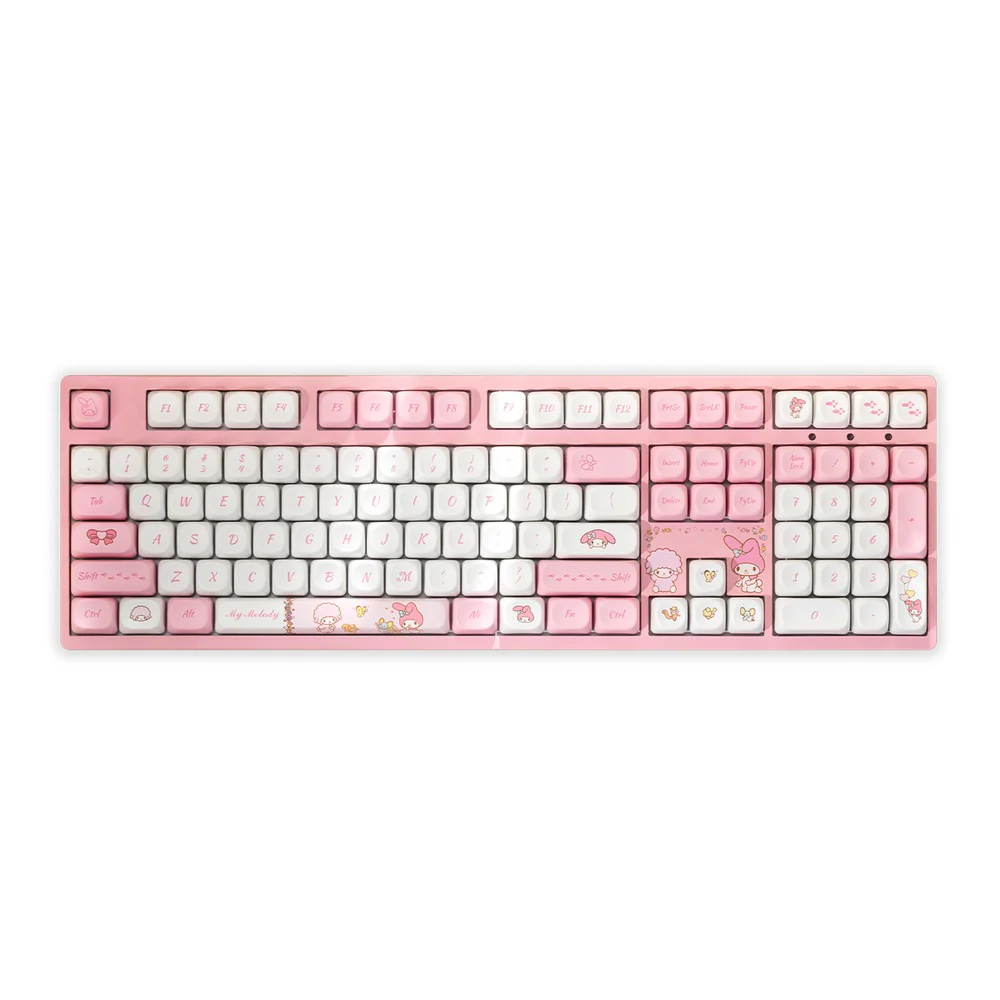Akko My Melody 3108 V3 Wired Mechanical Keyboard (Akko Frost Pink Switch) - Image 19