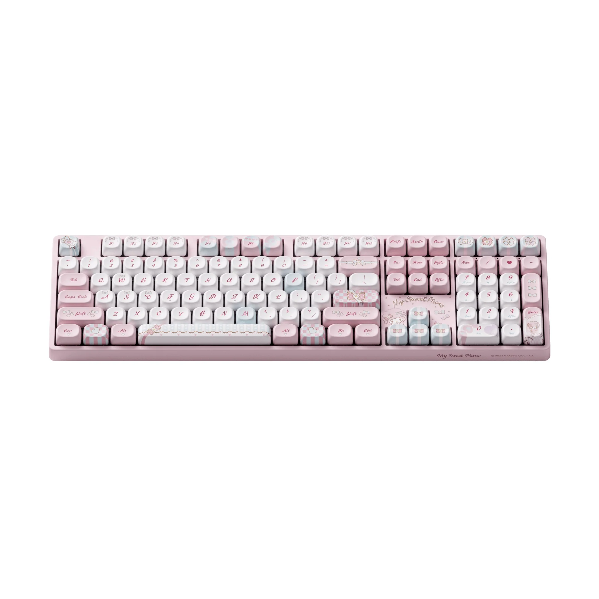 Akko My Sweet Piano 5108B Plus Multi-Mode RGB Hot-Swappable Mechanical Keyboard (Akko V3 Piano Pro Switch, Akko Creamy Cyan Switch) - Image 6