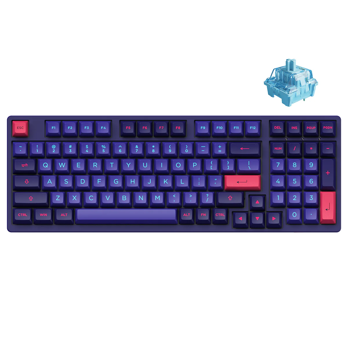 Akko Neon 3098 Mechanical Keyboard - Image 3