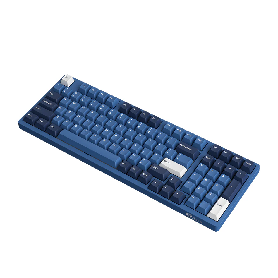 Akko Ocean Star 3098B Plus Multi-Mode Cherry North-Facing RGB Hot-Swappable Mechanical Keyboard (Akko V3 Cream Yellow Pro) - Image 2