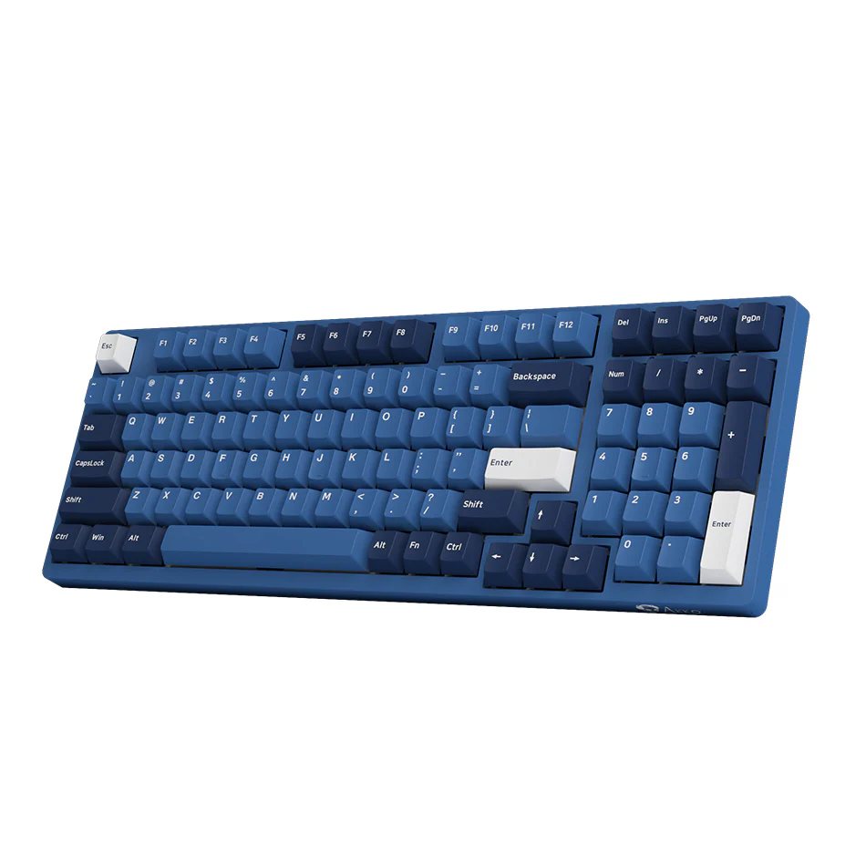 Akko Ocean Star 3098B Plus Multi-Mode Cherry North-Facing RGB Hot-Swappable Mechanical Keyboard (Akko V3 Cream Yellow Pro) - Image 3
