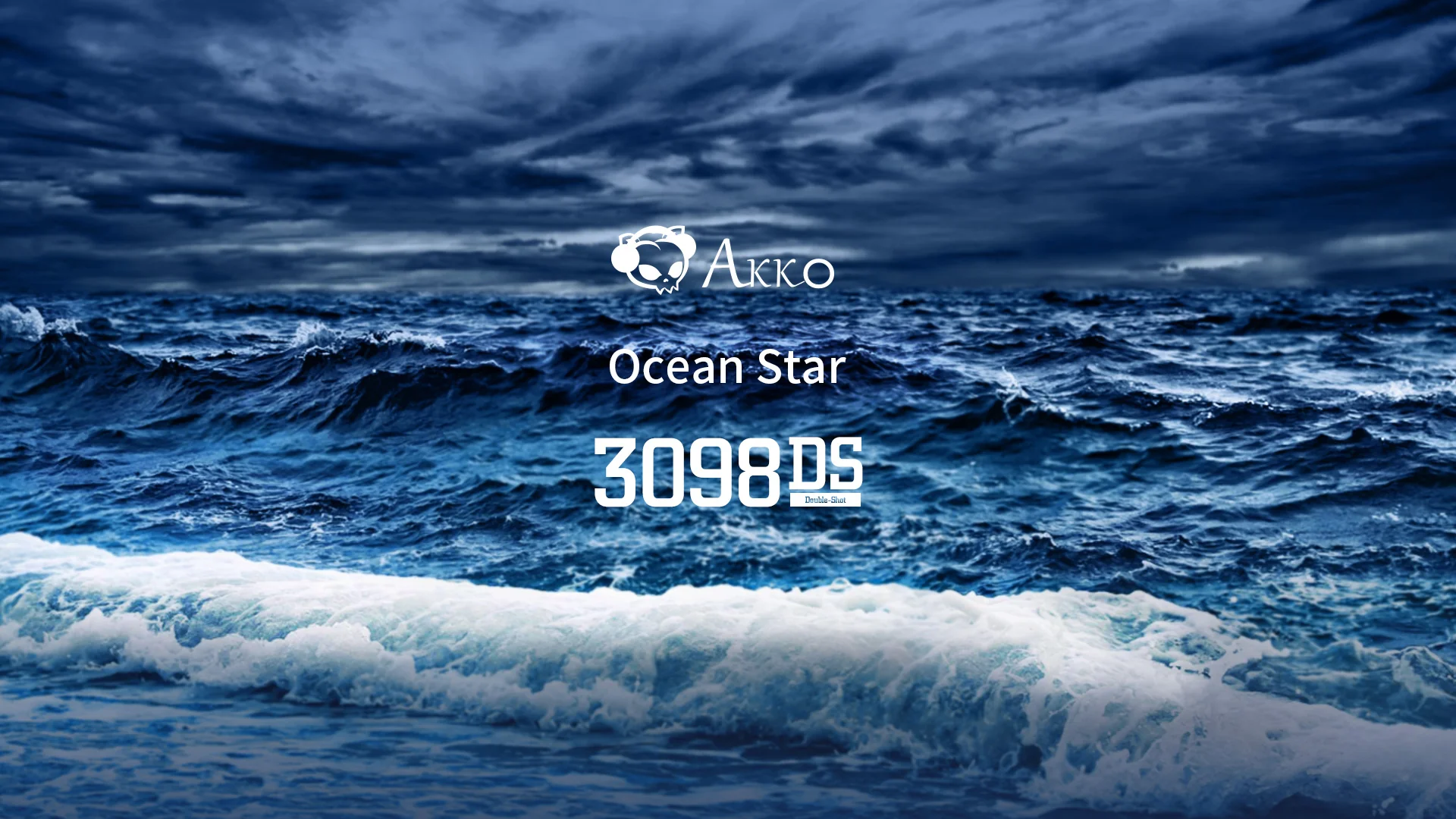 Akko Ocean Star 3098DS Mechanical Keyboard (Akko Blue) - Image 9
