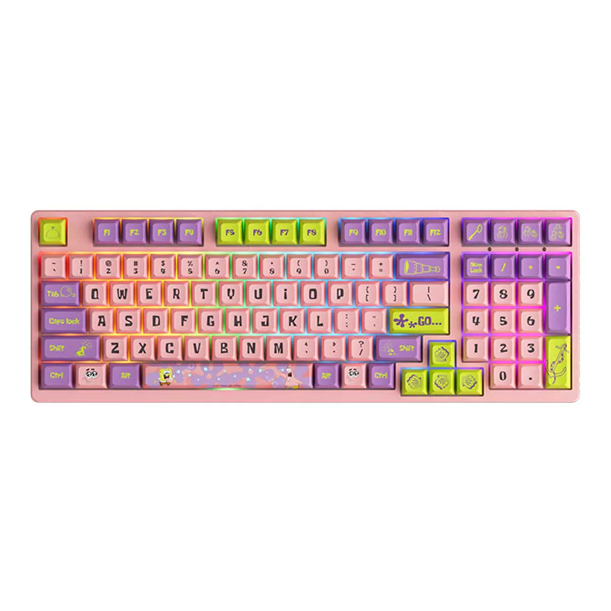 Akko Patrick 3098S RGB Wired Mechanical Keyboard (Akko CS Sponge) - Image 7