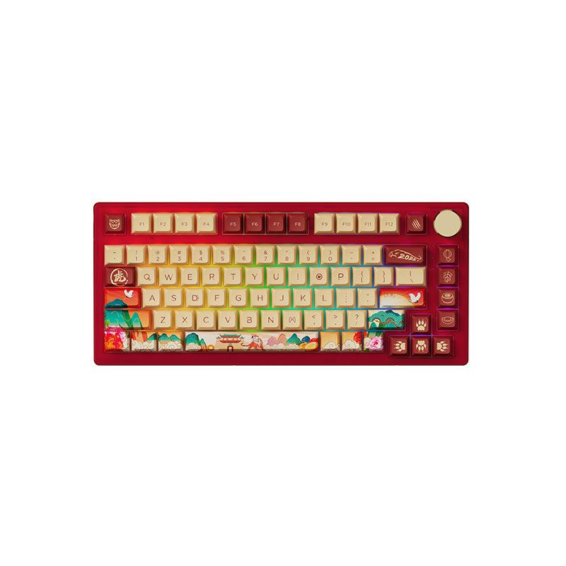AKKO PC75B Plus Year Of Tiger RGB Mechanical Keyboard (TTC Flame Red) - Image 6