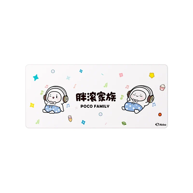 Akko Poco Family Mouse Pad (Poco Seal, Poco Pig, Poco Duck, Poco Penguin, Poco Lamb, Poco Bear) (900mm x 400mm) - Image 2