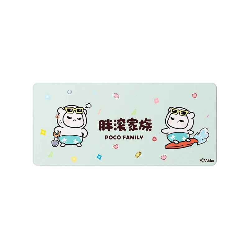 Akko Poco Family Mouse Pad (Poco Seal, Poco Pig, Poco Duck, Poco Penguin, Poco Lamb, Poco Bear) (900mm x 400mm) - Image 4
