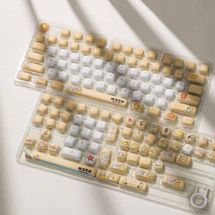 Akko Poco Family - Poco Duck Keycap Set MOG Profile 136 Keys - Image 3