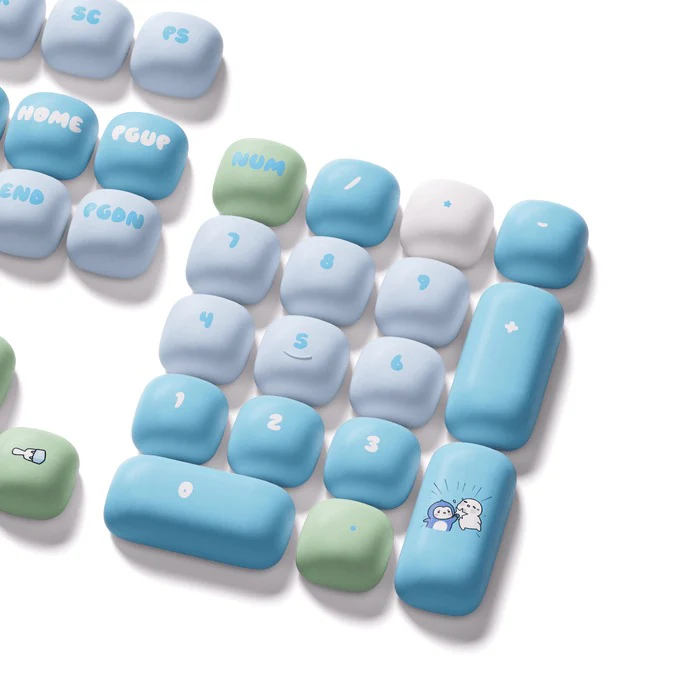 Akko Poco Family - Poco Penguin Keycap Set MOG Profile 136 Keys - Image 10