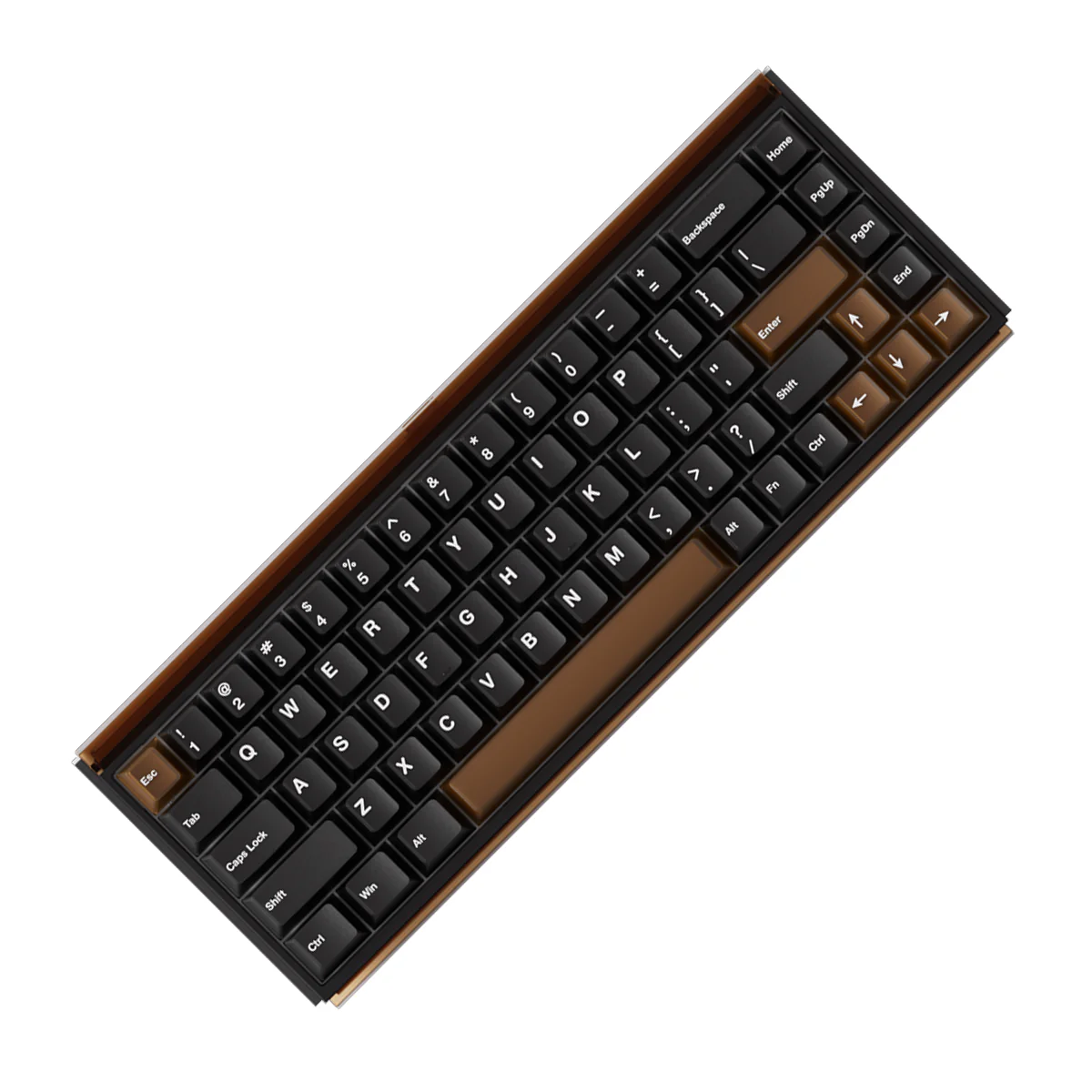 Akko Ray68 RGB Wired Mechanical Keyboard (Misty Black & Brown) (Akko AstroAim Magnetic Switch) (101-RA68B-000) - Image 9