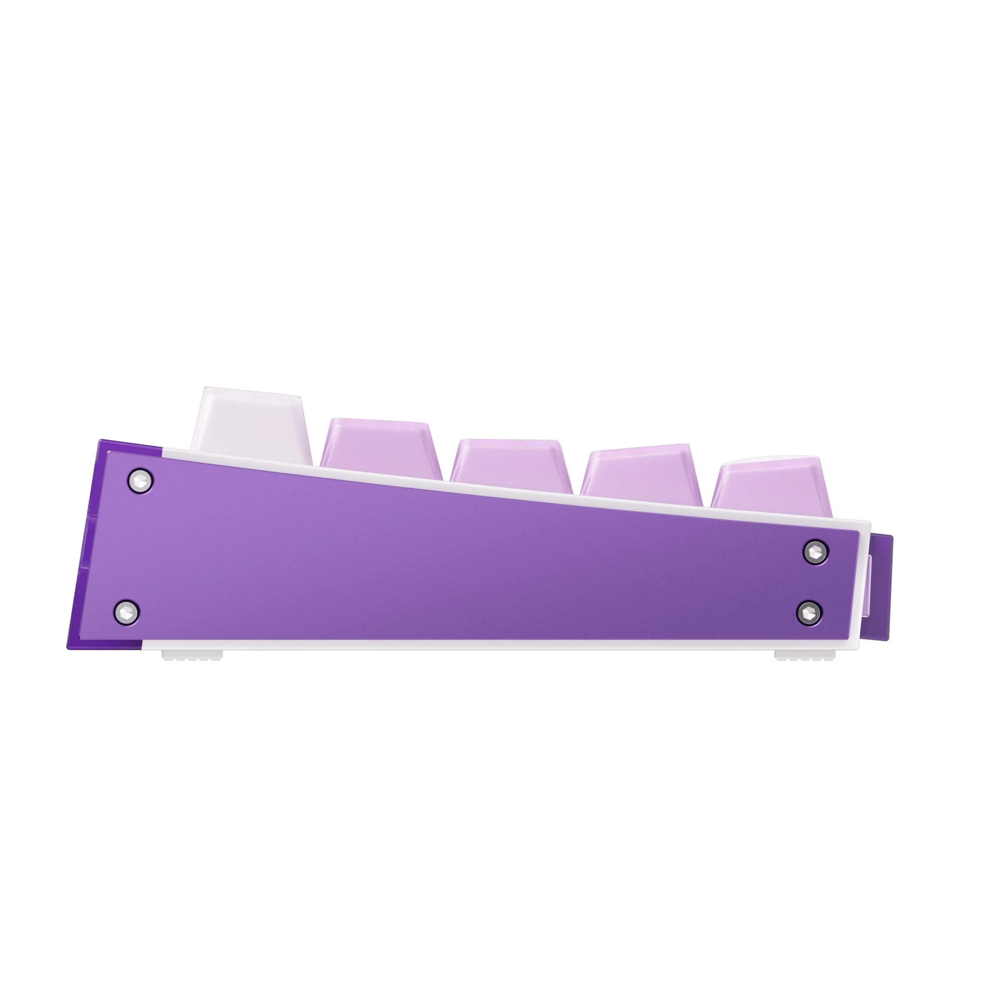 Akko Ray68 RGB Wired Mechanical Keyboard (Misty Purple & White) (Akko AstroAim Magnetic Switch) (101-RA68B-003) - Image 10