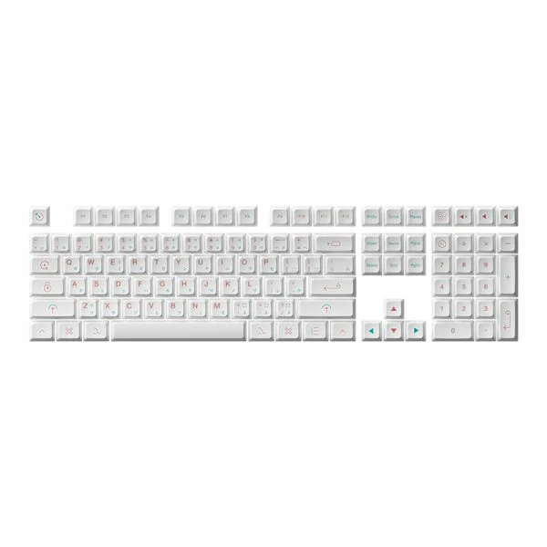 Akko Red Fuji Keycap Set JDA 161 Keys - Image 2
