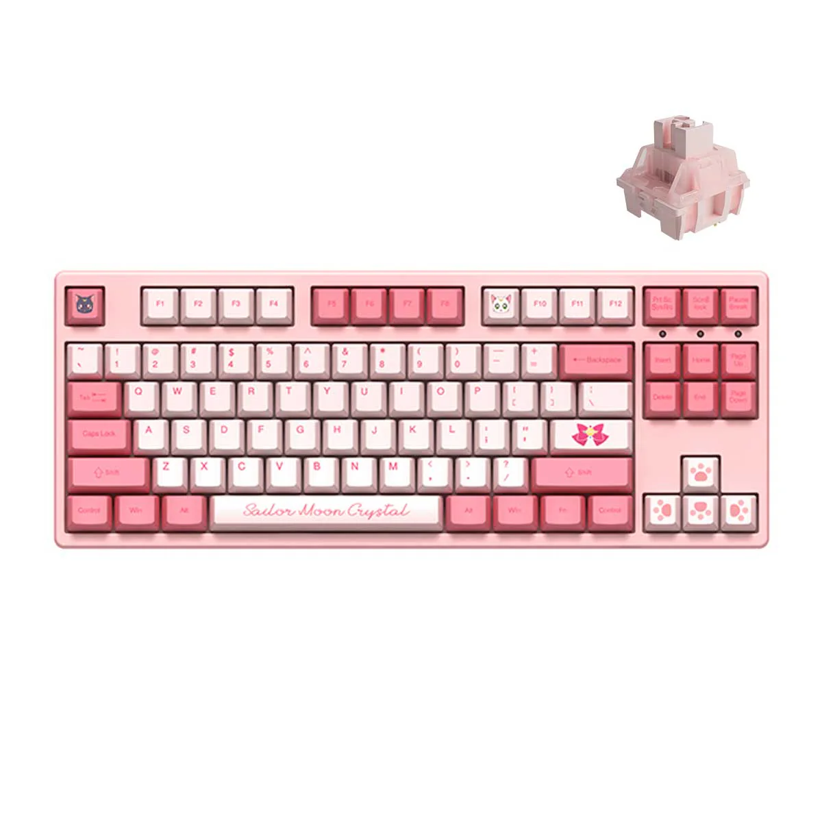 Akko Sailor Moon Crystal 3087V2 Wired Mechanical Keyboard - Image 3