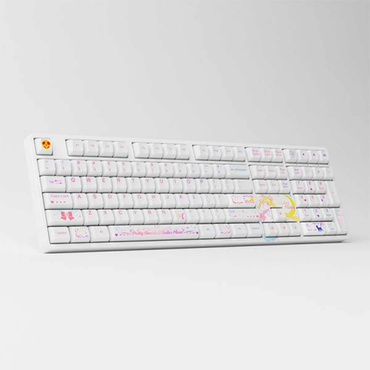 Akko Sailor Moon Crystal 5108B Plus Multi-Modes RGB Hot-Swappable Mechanical Keyboard (Gateron Orange - Lubed) - Image 6