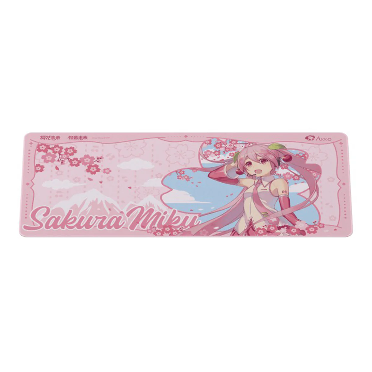 Akko Sakura Miku Mouse Pad (900x400mm) - Image 4