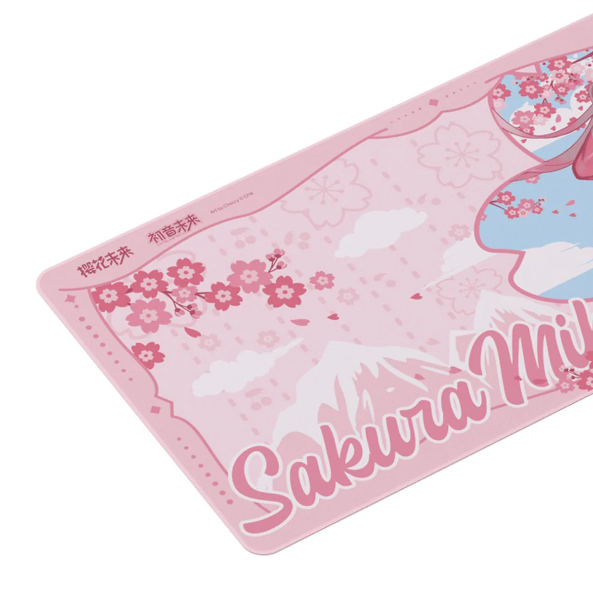 Akko Sakura Miku Mouse Pad (900x400mm) - Image 7