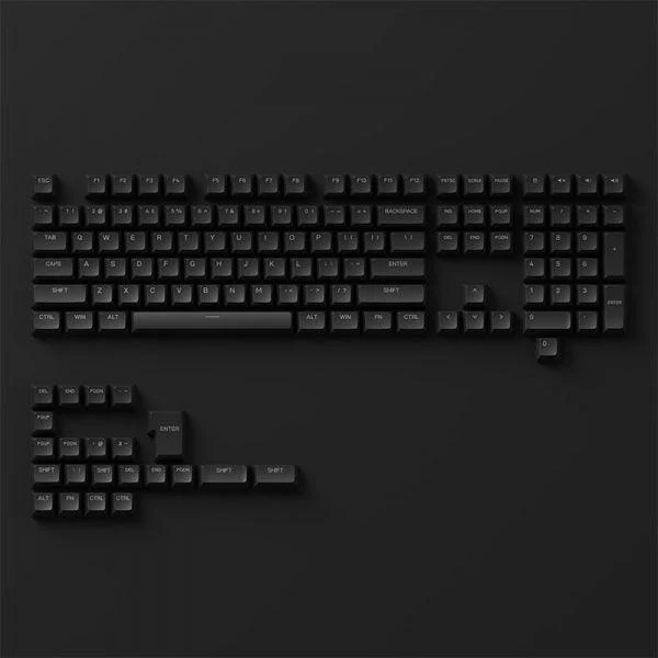 Akko Shine-Through Keycaps Set ASA (Black)