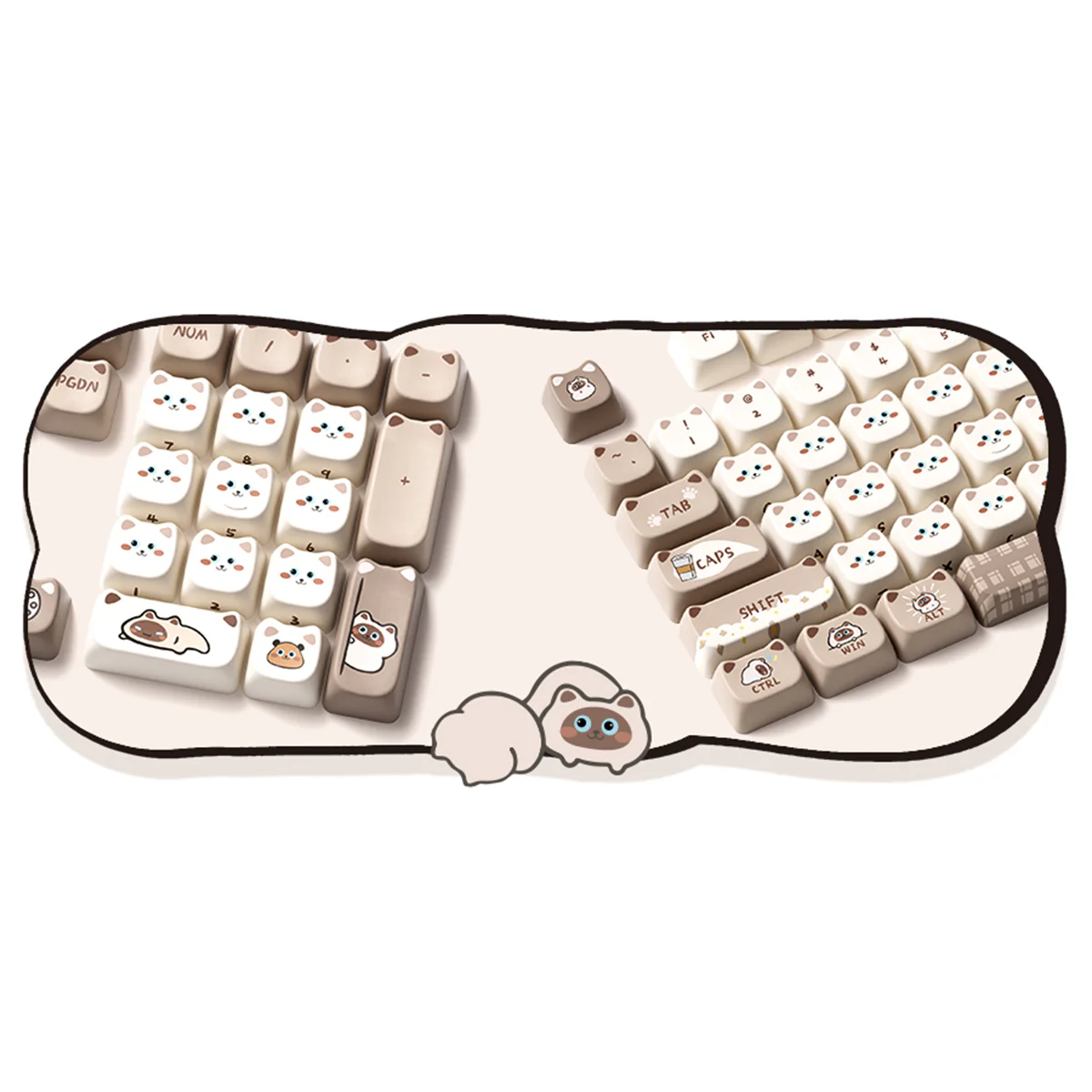 Akko Siamese Cat Keycap Set MAO Profile 142 Keys - Image 4