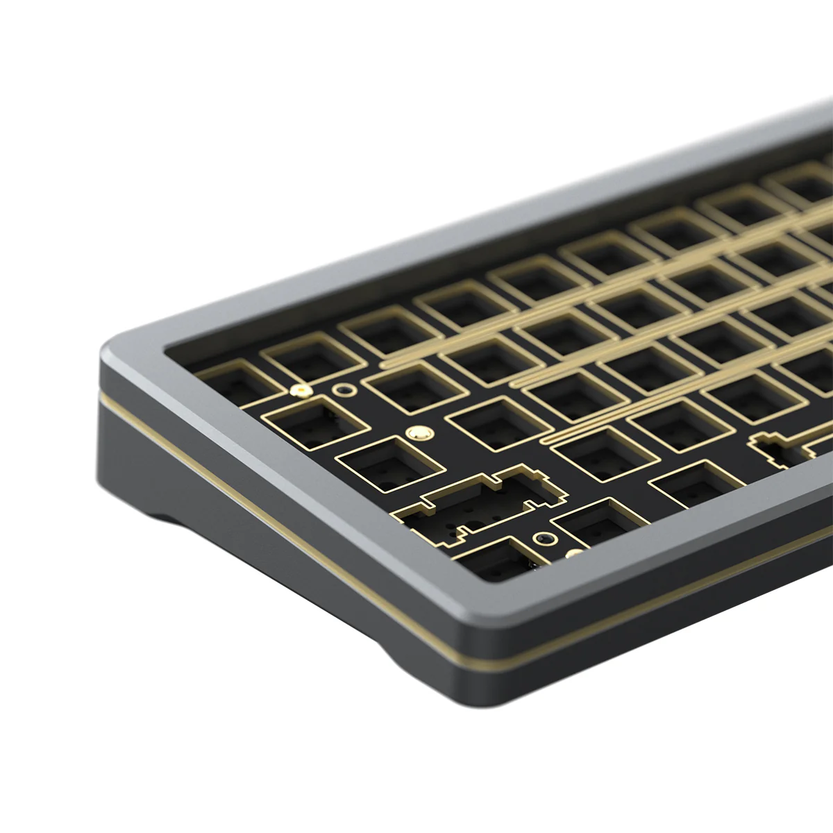 Akko SPR67 Spring Mount Keyboard Kit (Space Grey) - Image 6