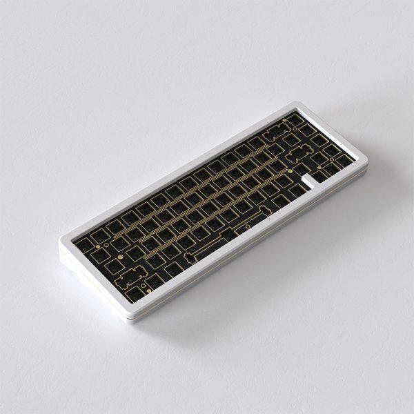 AKKO SPR67 Spring Mount Keyboard Kit (White) - Image 3