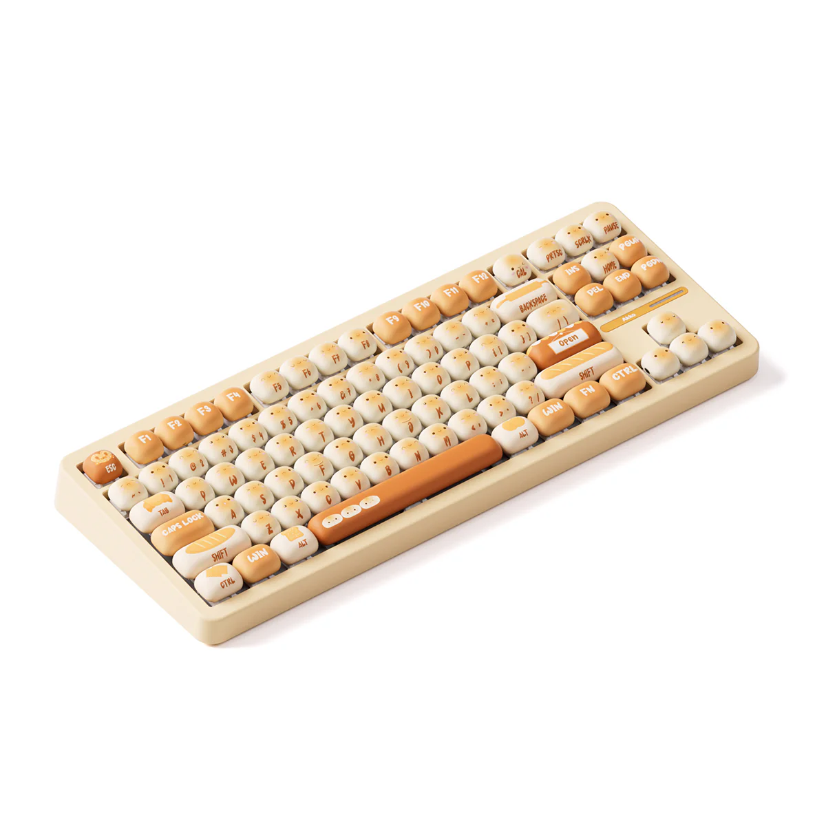Akko TAC87 Bun Wonderland Multi-Mode RGB Hot-Swappable Mechanical Keyboard (Akko Stellar Rose Switch, Akko V3 Piano Pro Switch) - Image 5