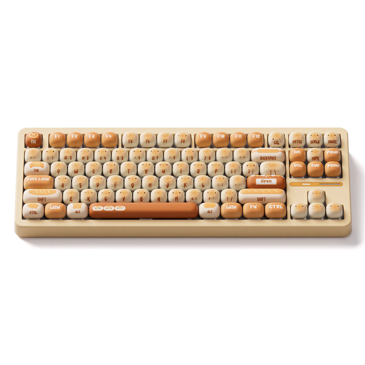 Akko TAC87 Bun Wonderland Multi-Mode RGB Hot-Swappable Mechanical Keyboard (Akko Stellar Rose Switch, Akko V3 Piano Pro Switch) - Image 9