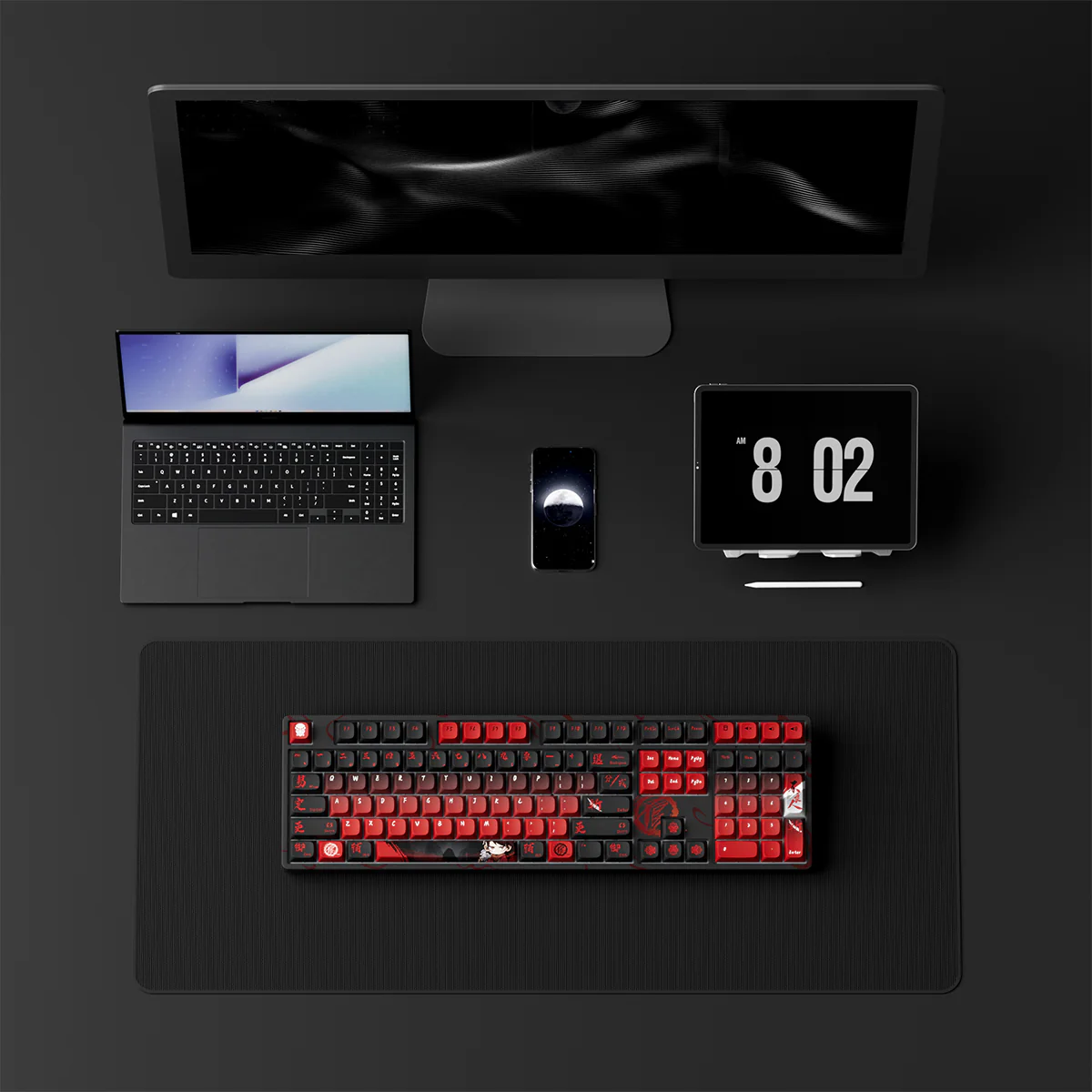 Akko The Degenerate 5108B Plus Multi-Mode RGB Hot-Swappable Mechanical Keyboard (Akko V3 Piano Pro Switch) - Image 2