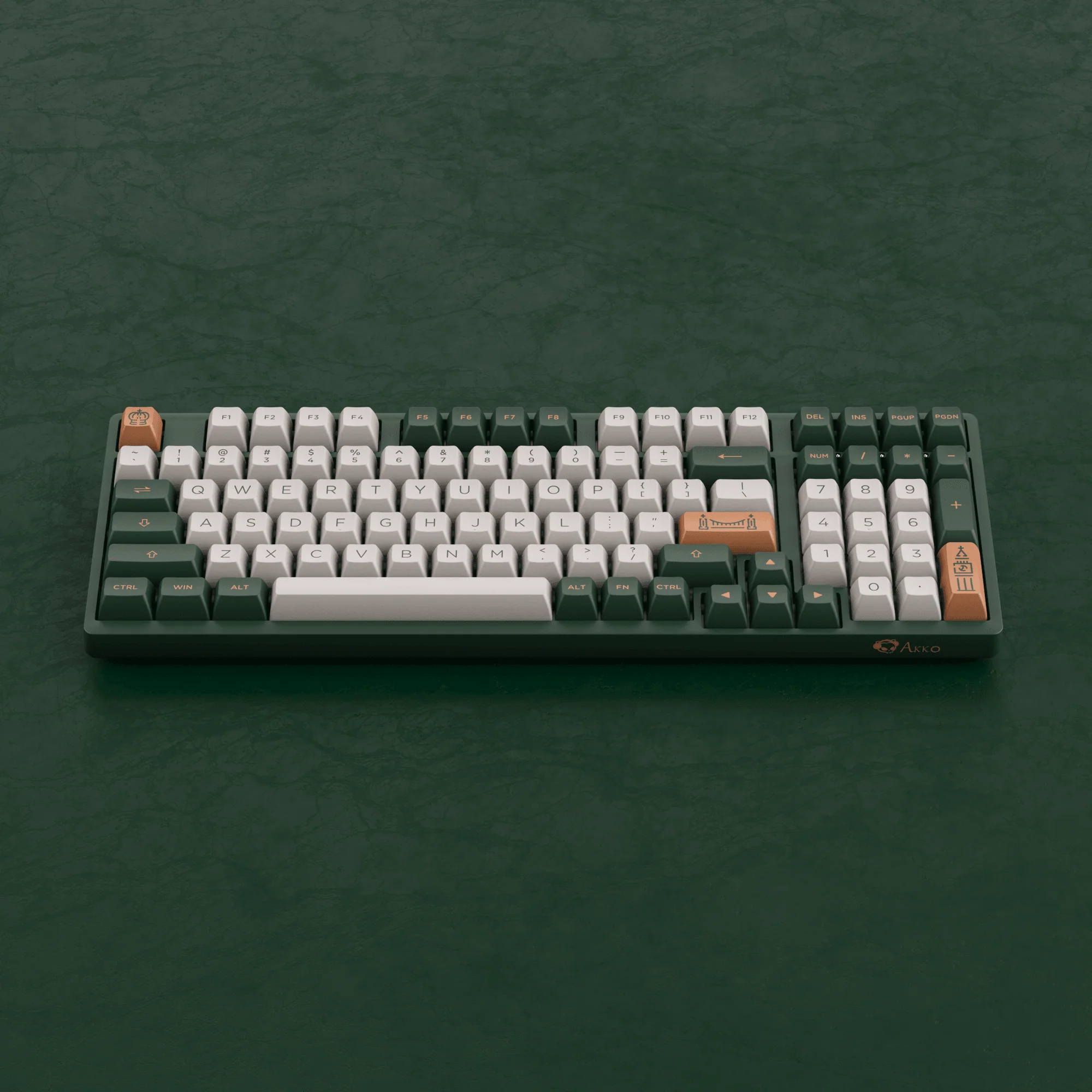 AKKO World Tour London 3098S Hotswappable RGB Mechanical Keyboard (Akko CS Jelly Purple) - Image 2