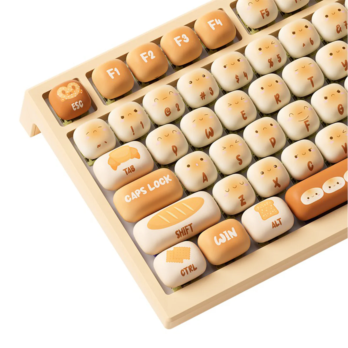 Akko x MonsGeek MG75W Bun Wonderland Dual-Mode Hot-Swappable Mechanical Keyboard (Akko V3 Piano Pro Switch, Akko Creamy Cyan Switch) - Image 6