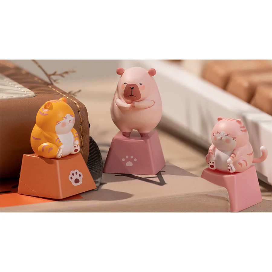 Akko Zoom Artisan Keycap Set (9 Animals) - Image 3