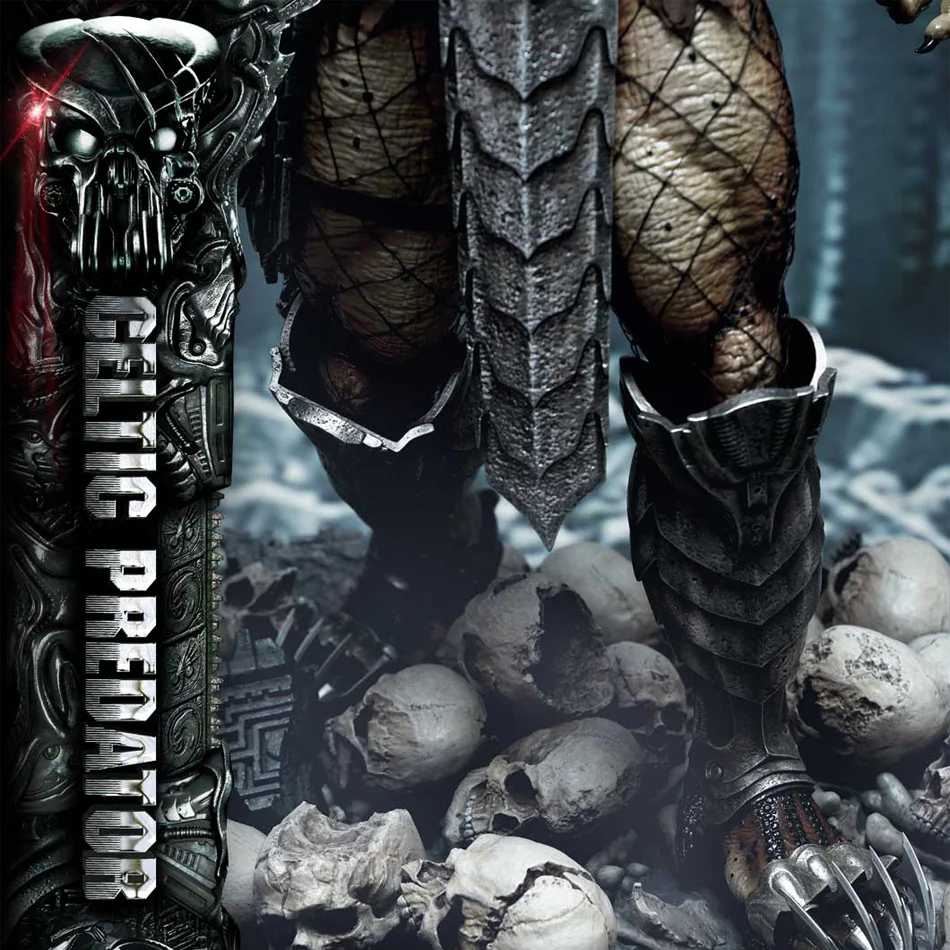 Museum Masterline Alien vs. Predator (Film) Celtic Predator Bonus Version Pre-Order Downpayment - Image 11
