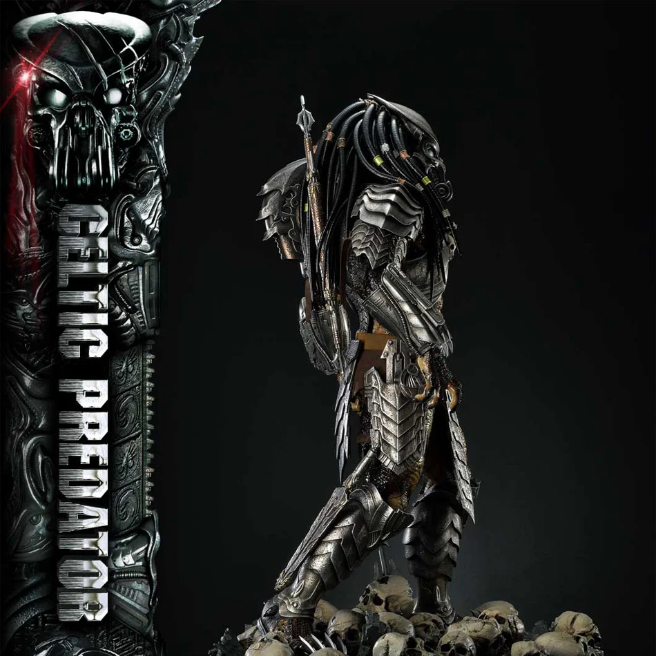 Museum Masterline Alien vs. Predator (Film) Celtic Predator Bonus Version Pre-Order Downpayment - Image 13