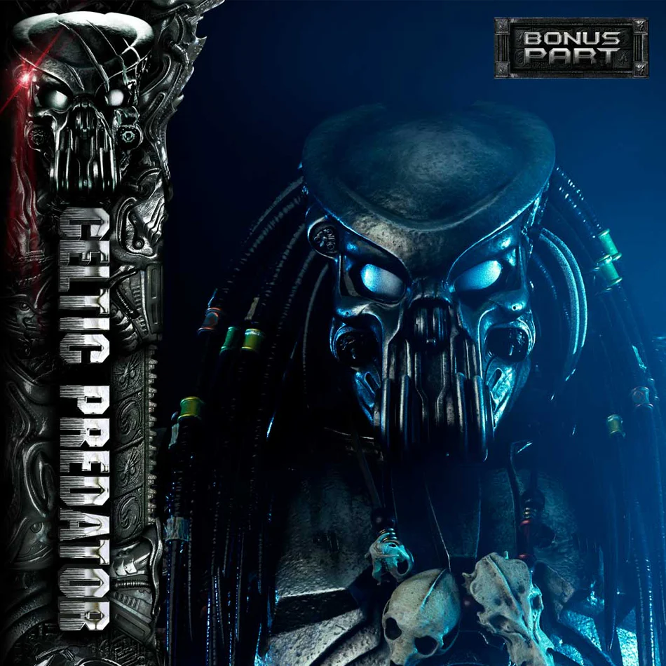 Museum Masterline Alien vs. Predator (Film) Celtic Predator Bonus Version Pre-Order Downpayment - Image 2