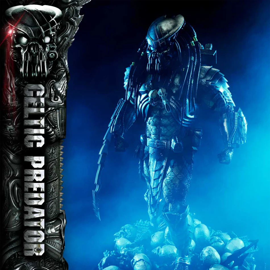 Museum Masterline Alien vs. Predator (Film) Celtic Predator Bonus Version Pre-Order Downpayment - Image 3