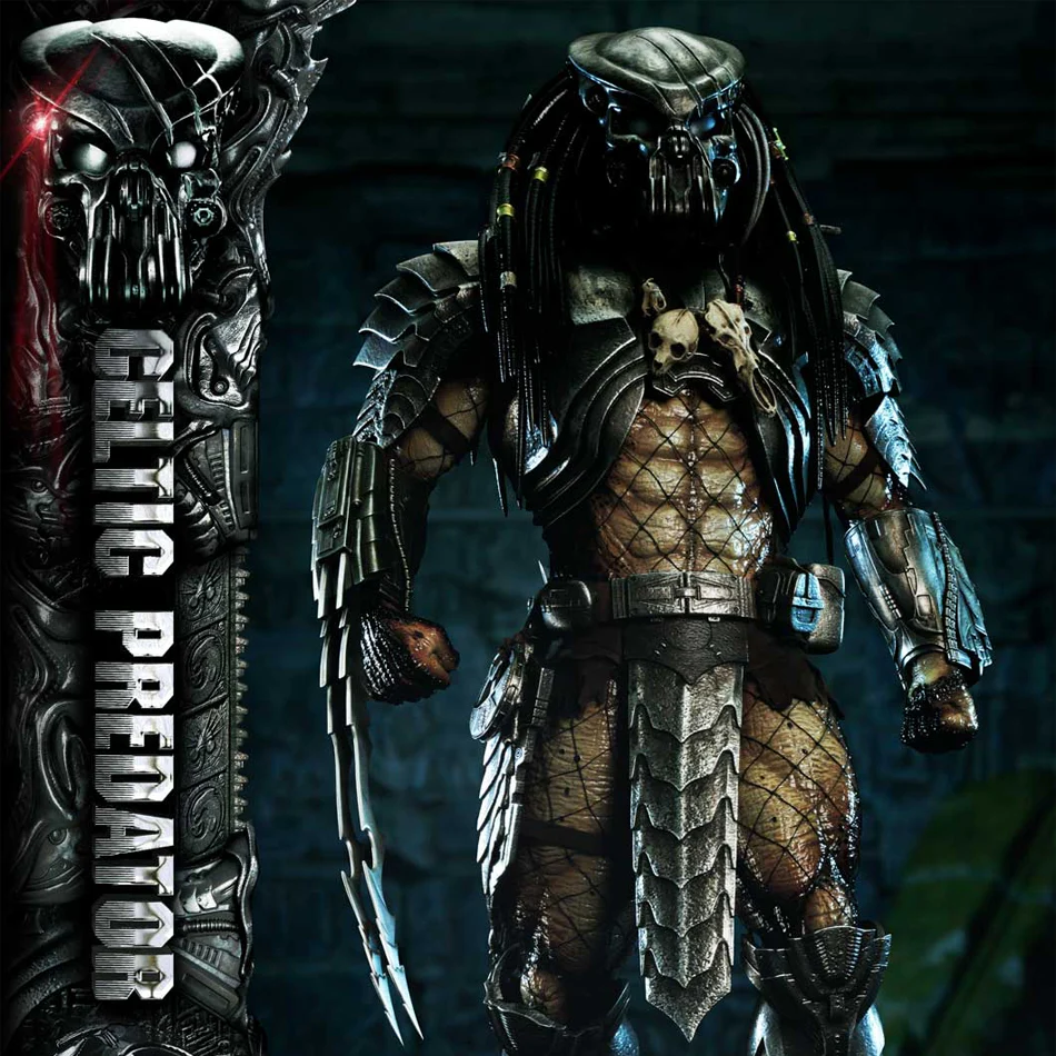 Museum Masterline Alien vs. Predator (Film) Celtic Predator Bonus Version Pre-Order Downpayment - Image 4